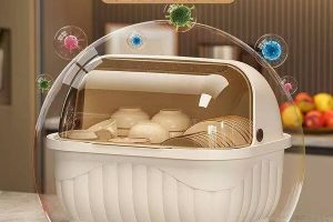 被邻居追着问的奶油黄碗柜置物架，好用到哭！缩略图